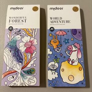 Mideer Watercolor Painting Kits Wonderful Forest World Adventure Set 2 No mess
